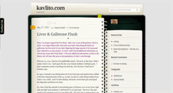 Desktop Screenshot of kavlito.com